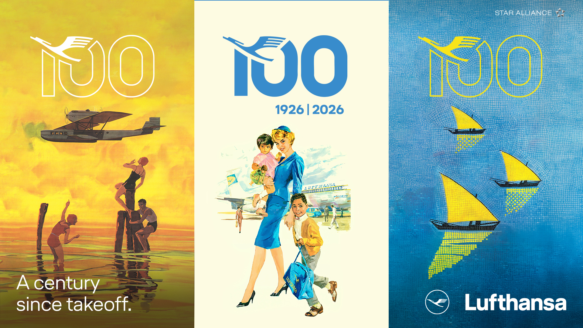 Serviceplan | Lufthansa Marks 100 Years with a Walk Through Its