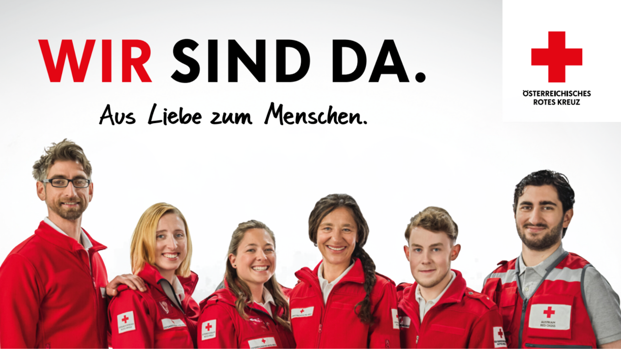 Das Österreichische Rote Kreuz ist der rot-weiß-rote Markenstar 2023