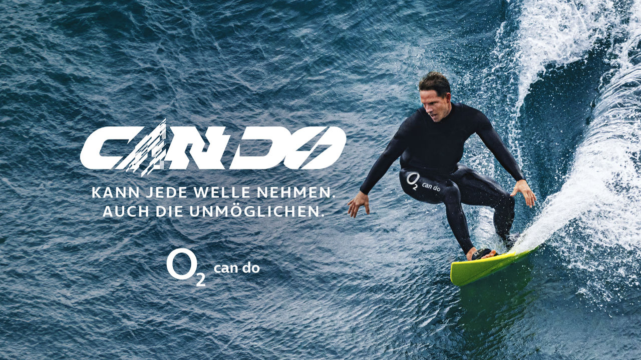 O2 goes Surfing: O2 und Serviceplan Bubble machen Big Wave Surfer Sebastian Steudtner zum O2 Markenbotschafter