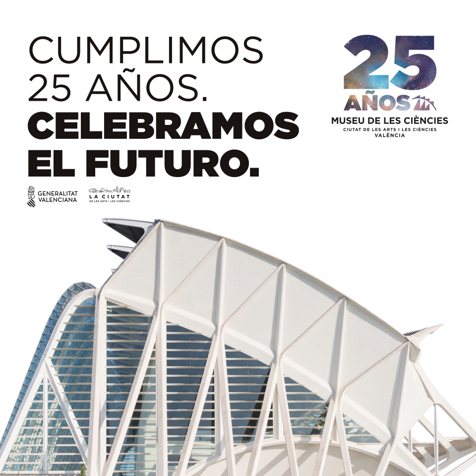 Museu de les Ciències | Cumplimos 25 años. Celebramos el futuro.