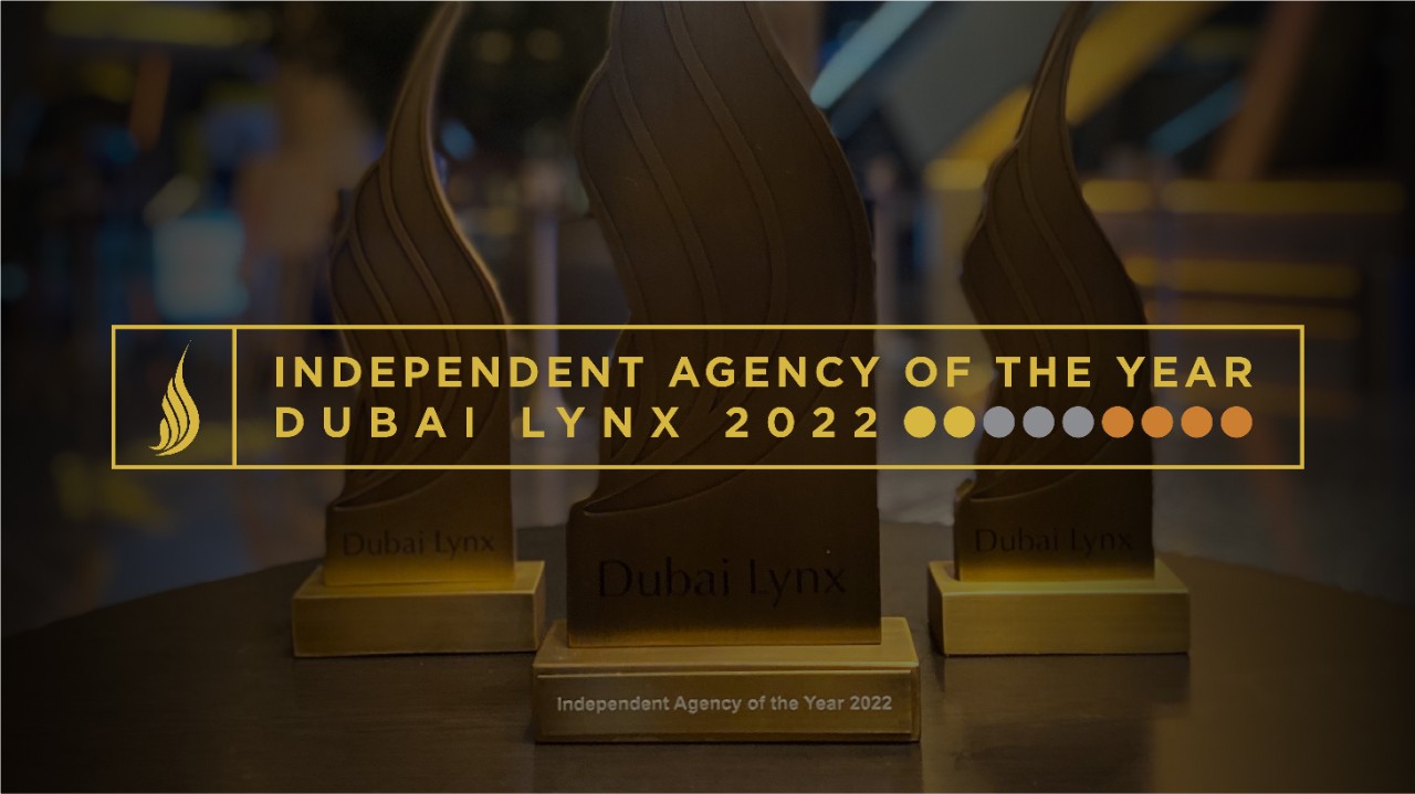 DUBAI LYNX INDEPENDENT AGENCY OF THE YEAR AWARD, image size:1280x719