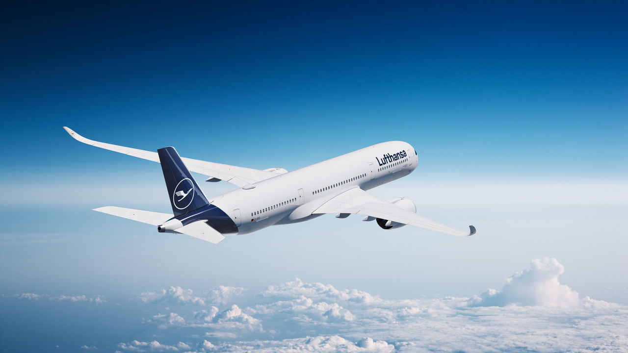 A350 Air to Air Rendering