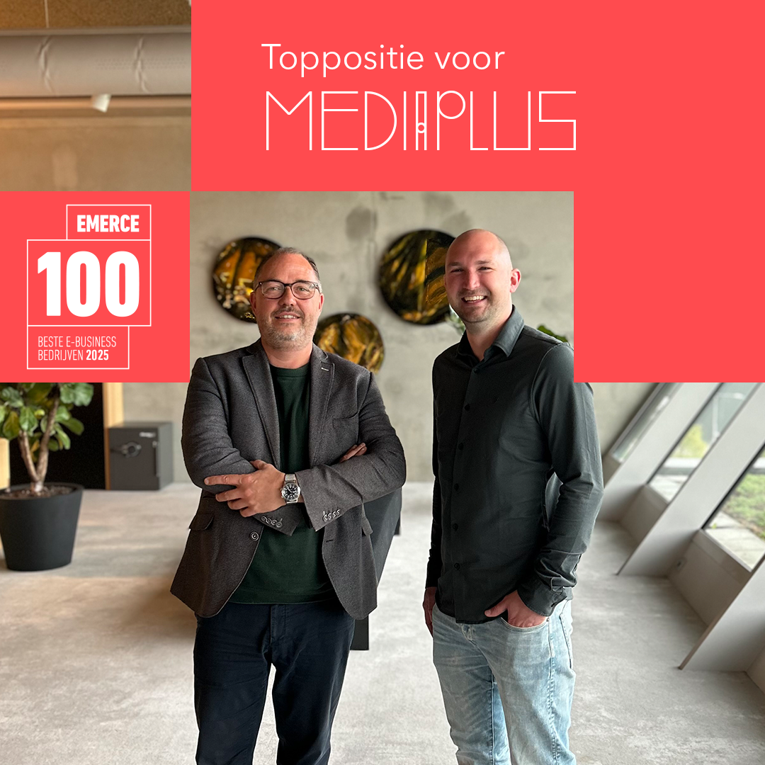 MEDIAPLUS BEHAALT TOPPOSITIE IN EMERCE 100